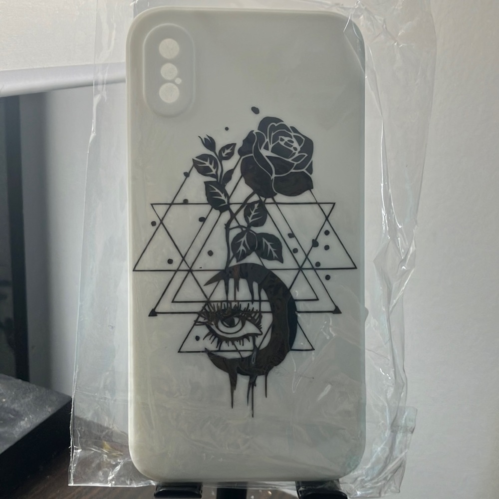 iPhone XS - Silicon Phone Case with Design